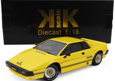 Kk-scale Lotus Esprit Turbo 1981 1:18 Žlutá Černá