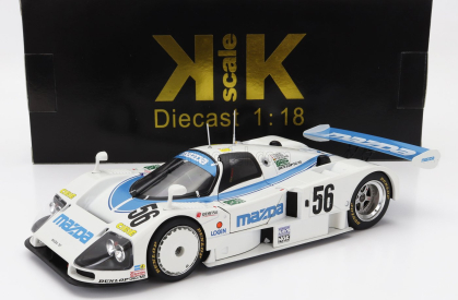 Kk-scale Mazda 787b 2.6l Team Mazdaspeed Co. Ltd. Oreca N 56 1:18, bílá