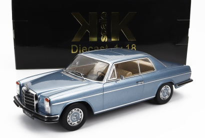 Kk-scale Mercedes benz 280c/8 (w114) Coupe 1969 1:18 Světle Modrá Met