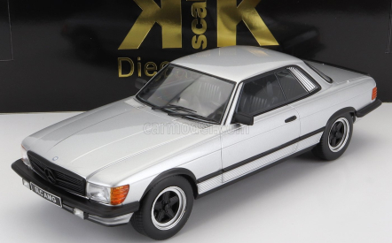 Kk-scale Mercedes benz S-class 500slc 6.0 Amg (c107) 1985 1:18 Silver