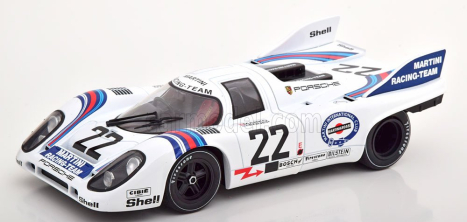 Kk-scale Porsche 917k 4.9l Team Martini Racing N 22 Winner 24h Le Mans 1971 Helmut Marko - Gijs Van Lennep 1:18 Bílá Modrá