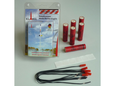 Klima raketový motor C6-P EL (6ks)
