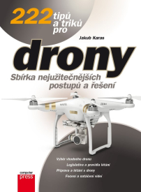 Kniha 222 tipů a triků pro drony