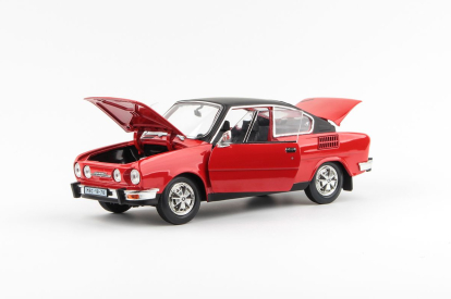 Abrex Škoda 110R Coupé (1980) 1:18 - Červená Závodní