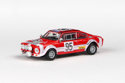 Abrex Škoda 200RS (1974) 1:43 - Rallye Jeseníky 1975 #95 Šedivý - Janeček