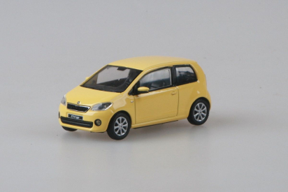 Abrex Škoda Citigo 3dveřové (2011) 1:43 - Žlutá Sunflower