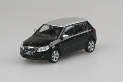 Abrex Škoda Fabia II (2006) 1:43 - Černá Magic Metalíza