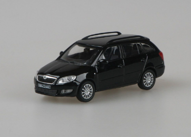 Abrex Škoda Fabia II FL Combi (2010) 1:43 - Černá Magic Metalíza