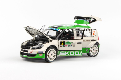 Abrex Škoda Fabia II FL S2000 (2010) 1:18 - Circuit of Ireland 2014 #2 Lappi - Ferm