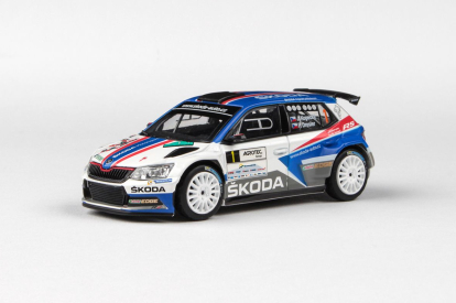 Abrex Škoda Fabia III R5 (2015) 1:43 - Agrotec Petronas Rally Hustopeče 2018 #1 Kopecký - Dresler
