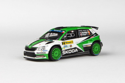 Abrex Škoda Fabia III R5 (2015) 1:43 - Barum Czech Rally Zlín 2017 #2 Kopecký - Dresler