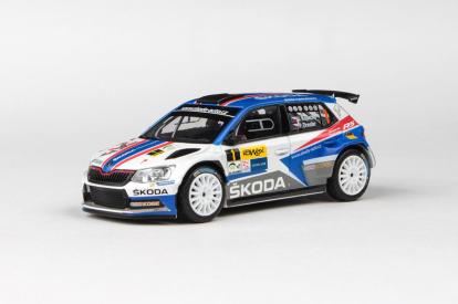 Abrex Škoda Fabia III R5 (2015) 1:43 - Kowax Valašská Rally ValMez 2018 #1 Kopecký - Dresler