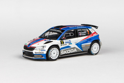 Abrex Škoda Fabia III R5 (2015) 1:43 - Rally Bohemia 2018 #1 Kopecký - Dresler