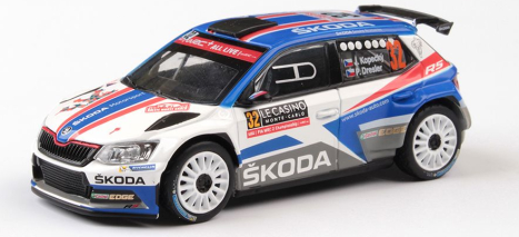 BAZAR - Škoda Fabia III R5 (2015) 1:43 - Rallye Monte-Carlo 2018 #32 Kopecký - Dresler
