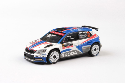 Abrex Škoda Fabia III R5 (2015) 1:43 - Rallye Monte-Carlo 2018 #32 Kopecký - Dresler