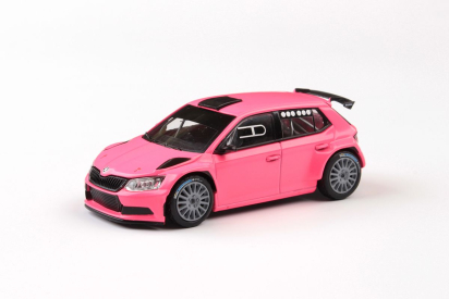 Abrex Škoda Fabia III R5 (2015) 1:43 - Růžová Matná