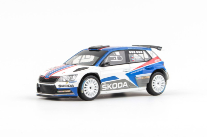 Abrex Škoda Fabia III R5 (2015) 1:43 - Škoda Motorsport Design CS 2018