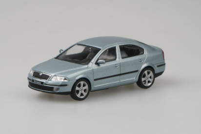 Abrex Škoda Octavia II (2004) 1:43 - Šedá Stone Metalíza