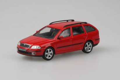 Abrex Škoda Octavia II Combi (2004) 1:43 - Červená Corrida Uni