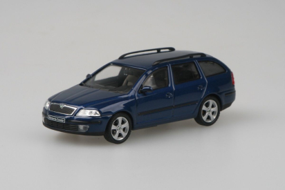 Abrex Škoda Octavia II Combi (2004) 1:43 - Modrá Dynamic Uni