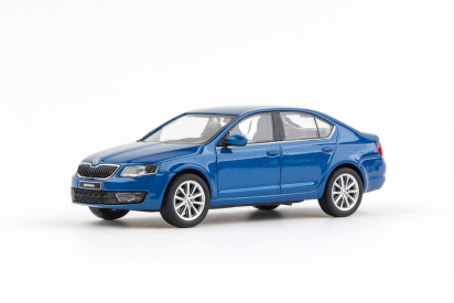 Abrex Škoda Octavia III (2012) 1:43 - Modrá Race Metalíza