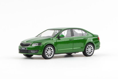 Abrex Škoda Octavia III (2012) 1:43 - Zelená Rallye Metalíza