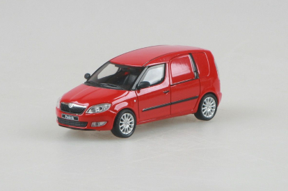 Abrex Škoda Roomster FL Praktik (2010) 1:43 - Červená Corrida Uni