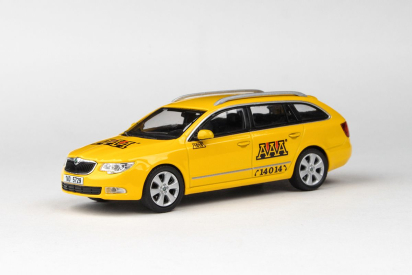Abrex Škoda Superb II Combi (2009) 1:43 - AAA Taxi