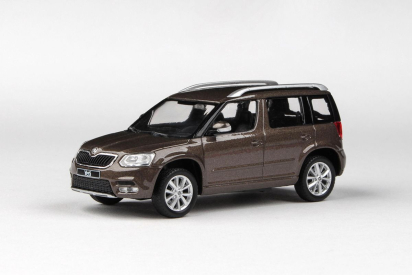 Abrex Škoda Yeti FL (2013) 1:43 - Hnědá Mato Metalíza