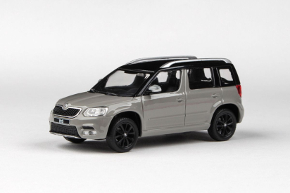 Abrex Škoda Yeti FL (2013) 1:43 - Šedá Steel Uni