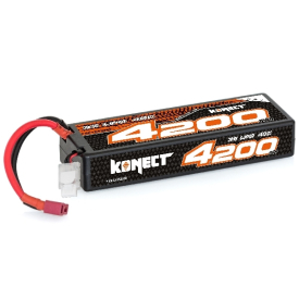 KONECT LiPo 4200mah 11.1V 40C 3S1P 46,6Wh (T-Dean )