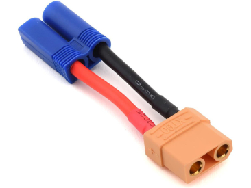 Konverzní kabel XT90 baterie - EC5 přístroj
