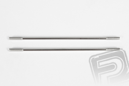 Kovová táhla M4x124.5mm (2ks.) SCX10 II