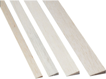 Krick Lišta odtoková balsa 8x30mm 1m