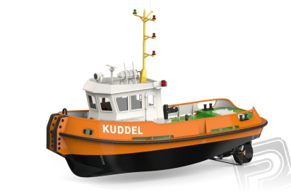 Kuddel přístavní remorkér 1:50 kit