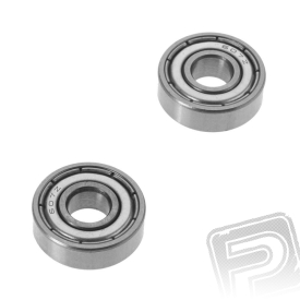 Kuličkové ložiska 7x19x6mm (2 ks.), Nero