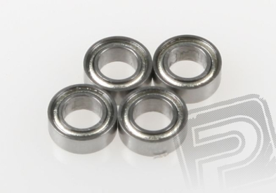 Kuličkové ložisko 4x7x2.5mm, 4ks.