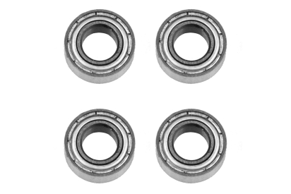 Kuličkové ložisko, 4x8x3 mm, 4 ks.