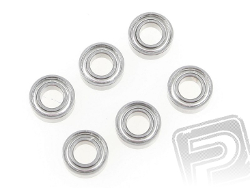 Kuličkové ložisko 5x10x4 mm (4 ks)