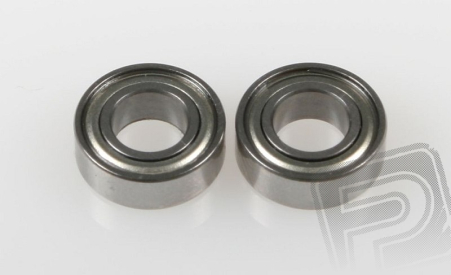 Kuličkové ložisko 6x12x4mm, 2ks.
