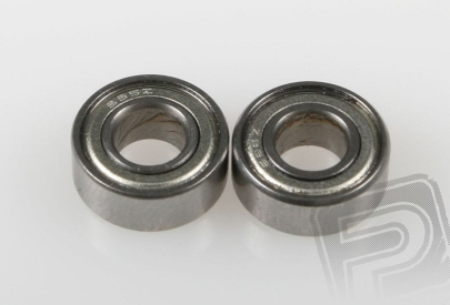Kuličkové ložisko 6x13x5mm, 2ks.