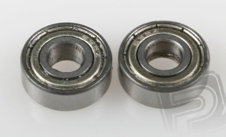 Kuličkové ložisko 6x15x5mm, 2ks.