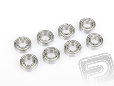 Kuličkové ložisko 8x16x5 mm (8 ks)