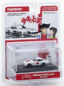 Kyosho Nissan Fairlady Z 432r 1972 - The Circuit Wolf - By Satoshi Ikezawa - Manga Movie 1:64 Bílá