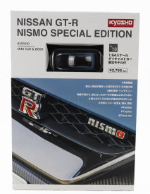 Kyosho Nissan Gt-r (r35) Nismo Coupe 2022 1:64 Modrá Černá