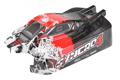 Lakovaná karoserie SYNCRO 4 - červená