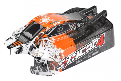 Lakovaná karoserie SYNCRO 4 - oranžová