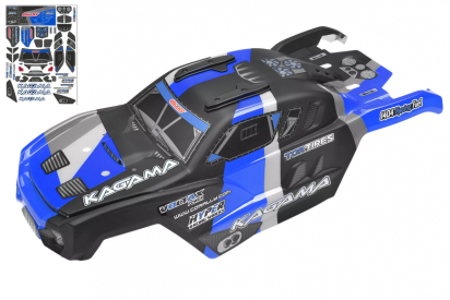 Lakovaná karoserie včetně samolepek - Kagama - modrá