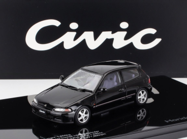 Lcd-model Honda Civic Sir Ii Eg6 Vtec 1993 1:43 Black