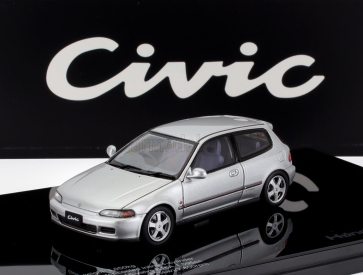 Lcd-model Honda Civic Sir Ii Eg6 Vtec 1993 1:43 Silver